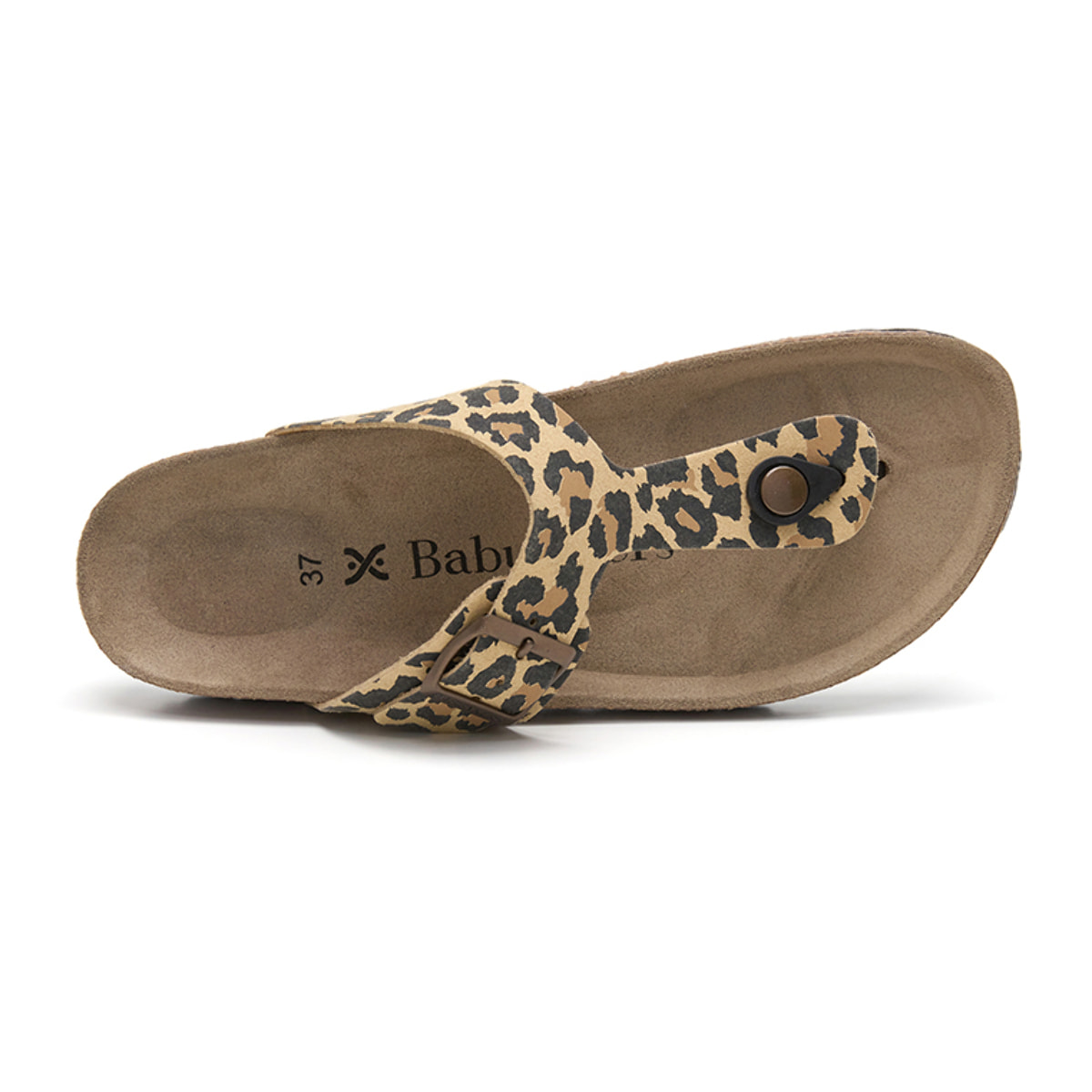 SANDALIA BABUNKERS MARRON