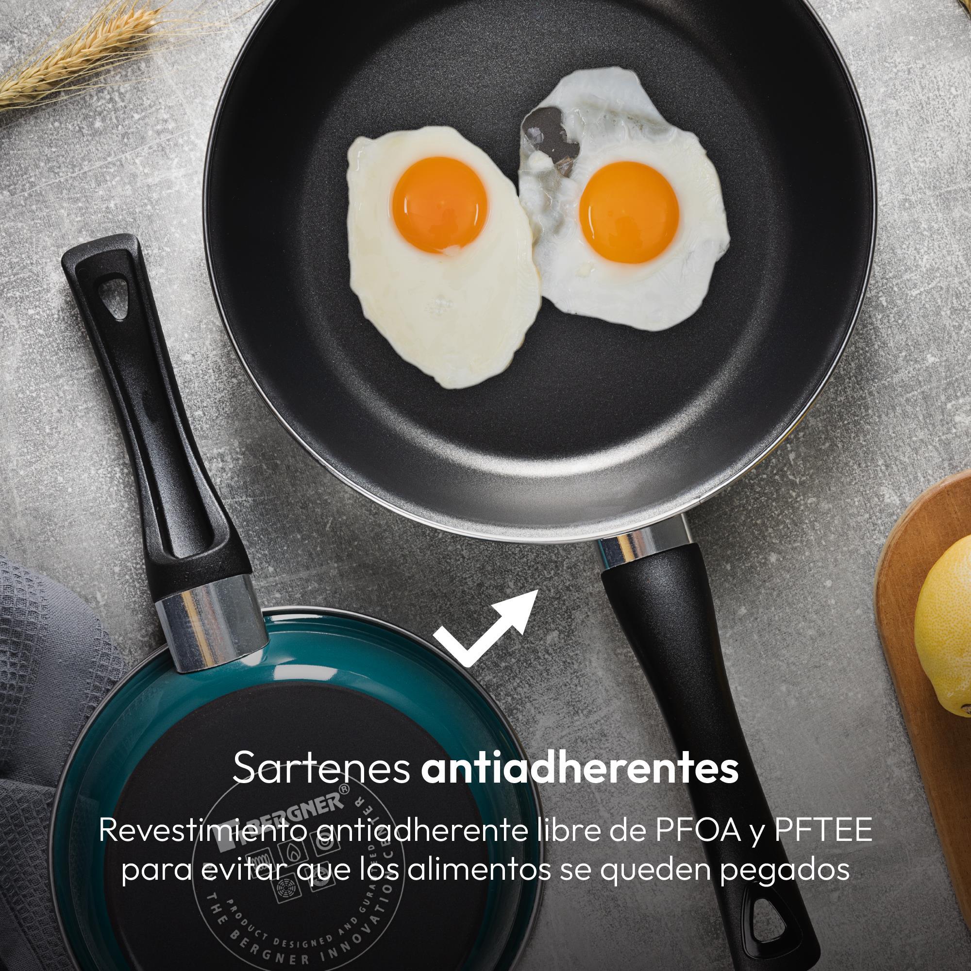 Juego de 2 Sartenes 20 / 26cm en aluminio forjado antiadherentes