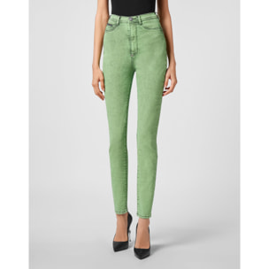 PHILIPP PLEIN Jegging de cintura alta