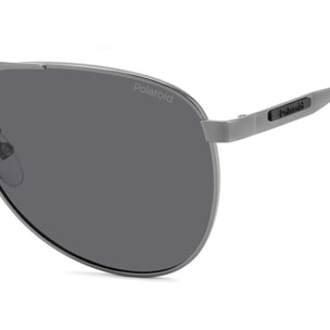 Gafas de Sol Polaroid PLD 2160/G/S/X KJ1 Polarizadas de Metal Hombre 62 mm