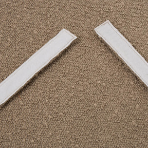 Galette de chaise Solfia 40x40cm café