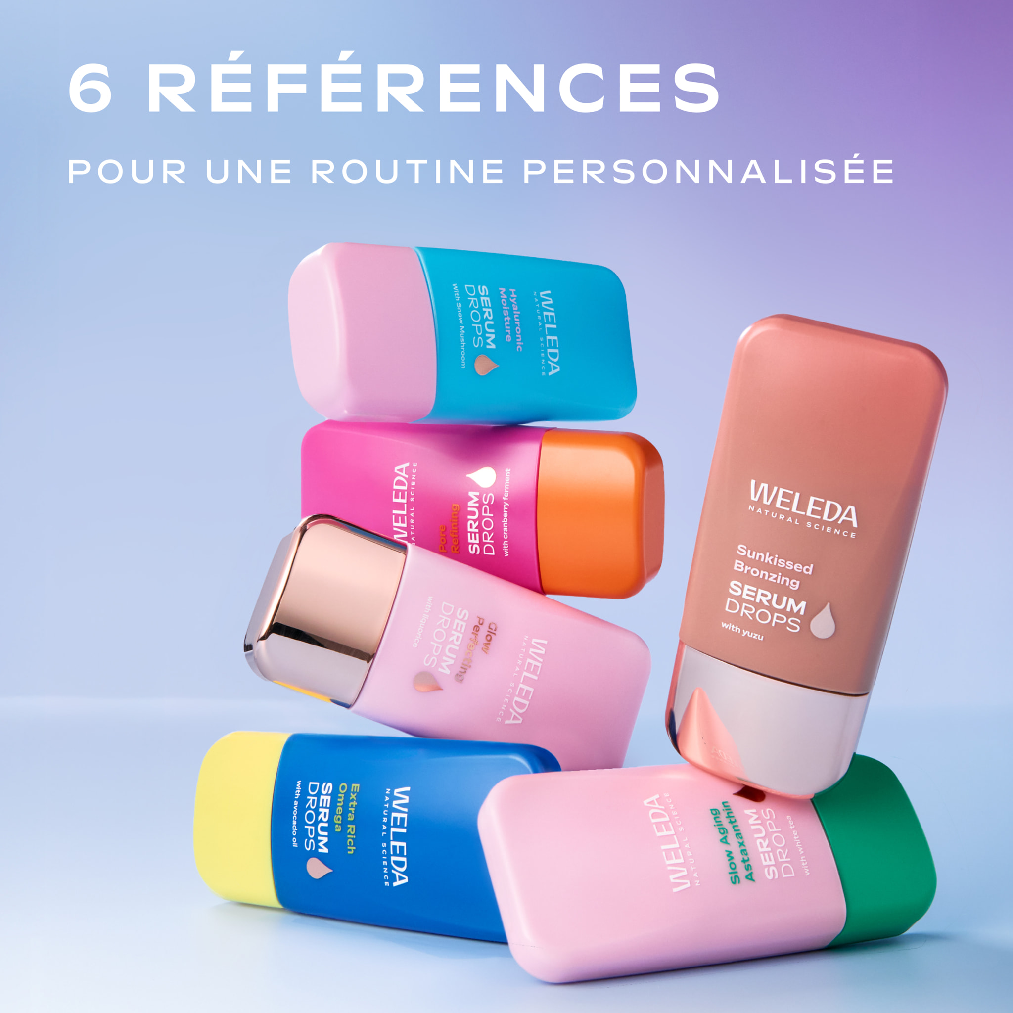 WELEDA - Pore Refining Serum Drops - Peau plus nette, plus lisse & plus lumineuse - 30 ml
