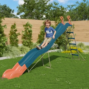 Toboggan VALOU Bleu 3,80 m, 3-12 ans