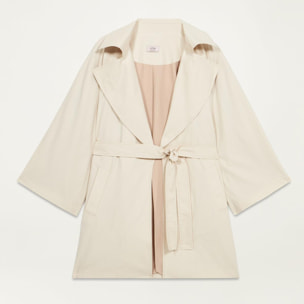 Oltre - Trench kimono in tessuto tecnico - Beige