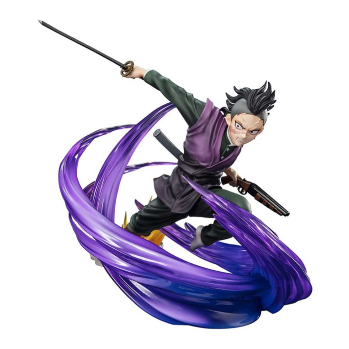 Demon Slayer: Kimetsu No Yaiba Figuartszero Pvc Statua Genya Shinazugawa 17 Cm Bandai Tamashii Nations