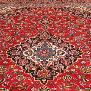 Tapis d'orient au motif oriental authentique, noué main, ALATOS