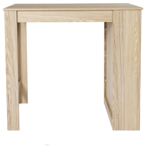 Table De Bar Mange Debout Etageres Cheers Bois