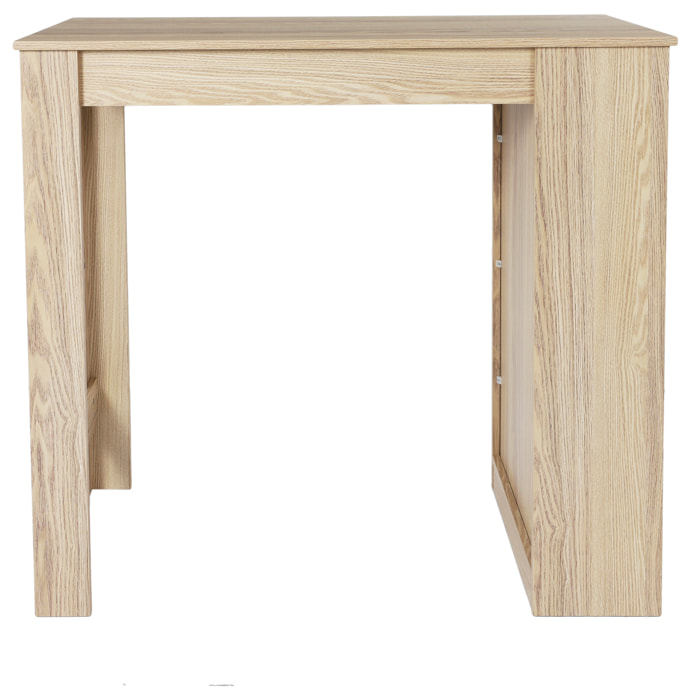 Table De Bar Mange Debout Etageres Cheers Bois