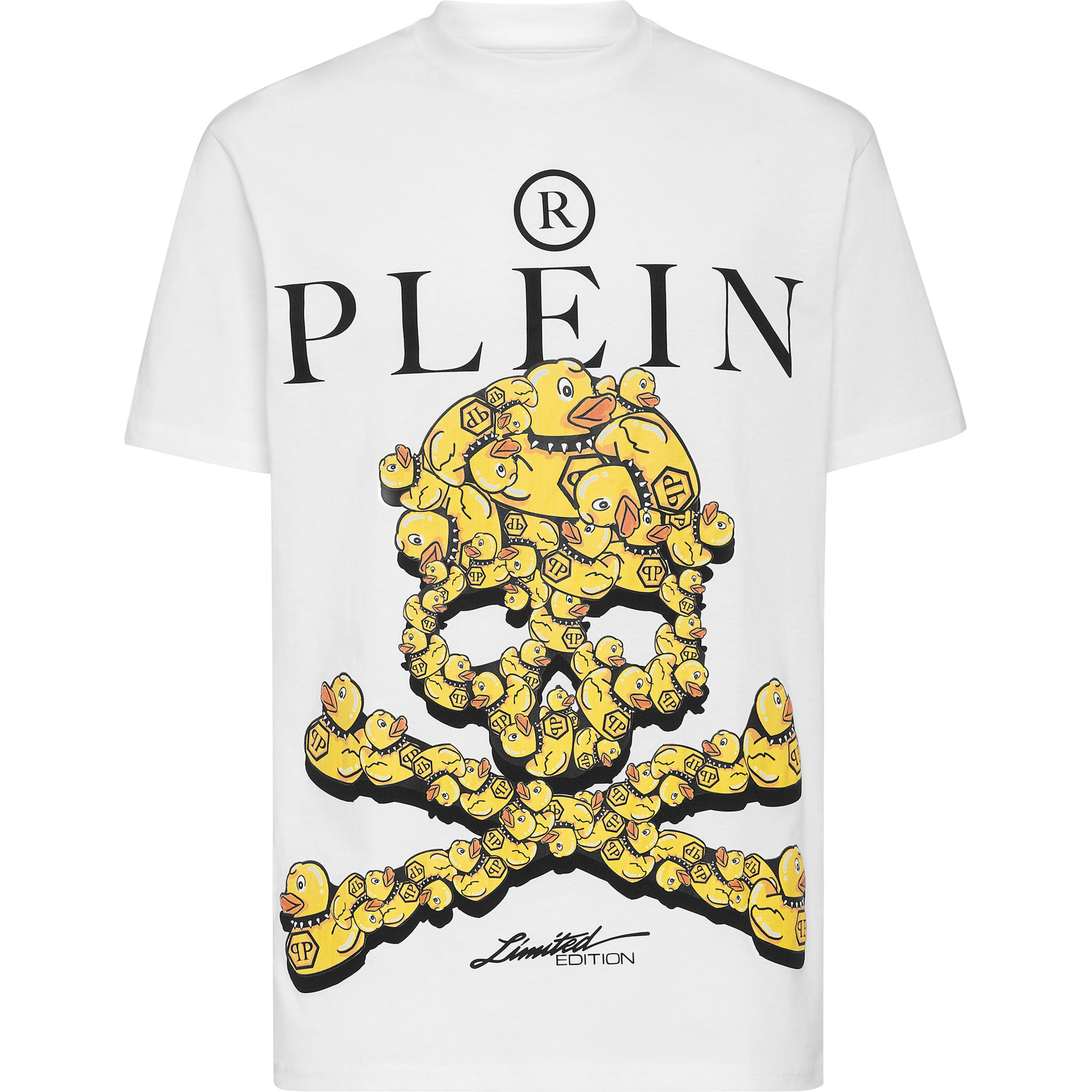 PHILIPP PLEIN T-Shirt Round Neck DUCK