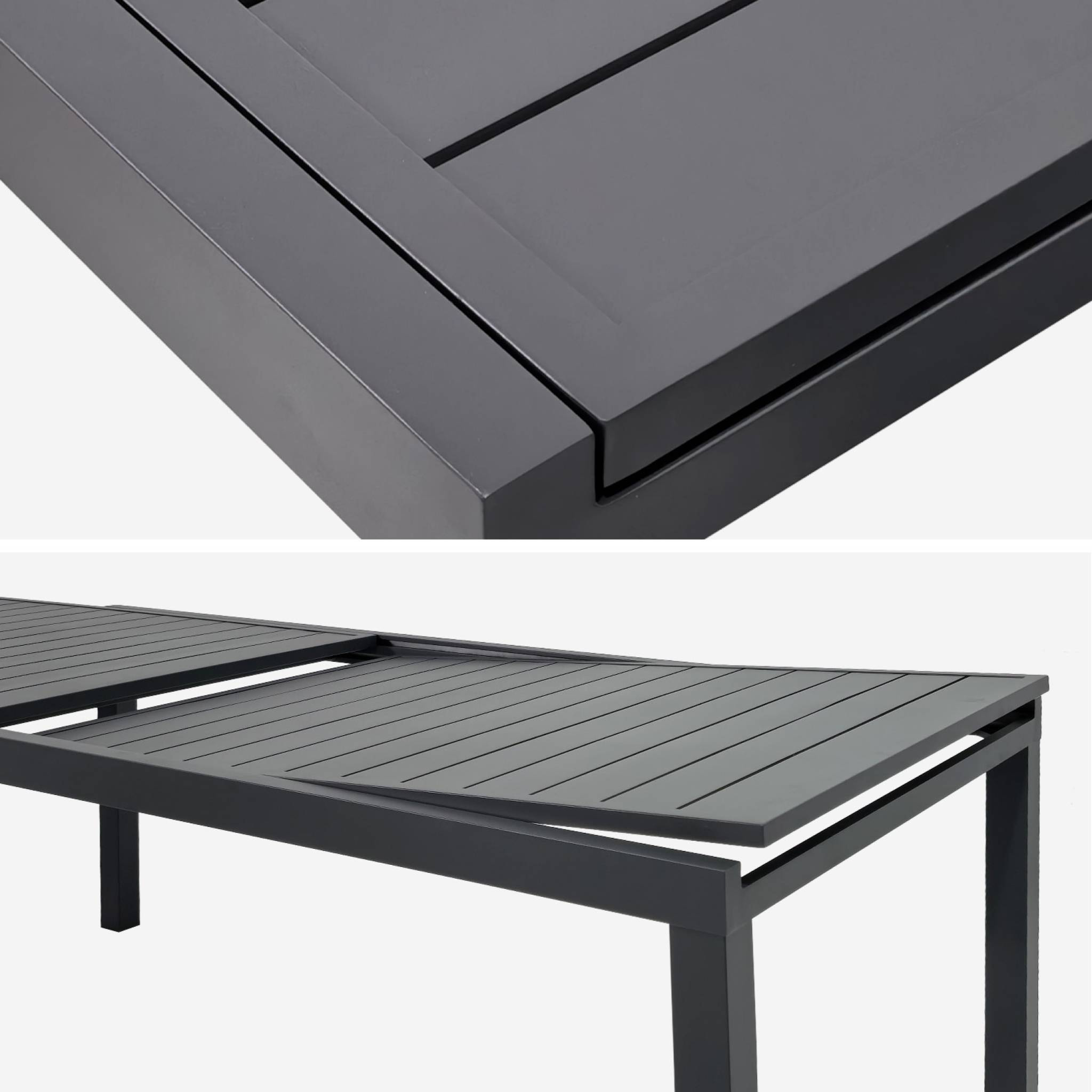 Table de jardin extensible aluminium 10-12 places ELORA