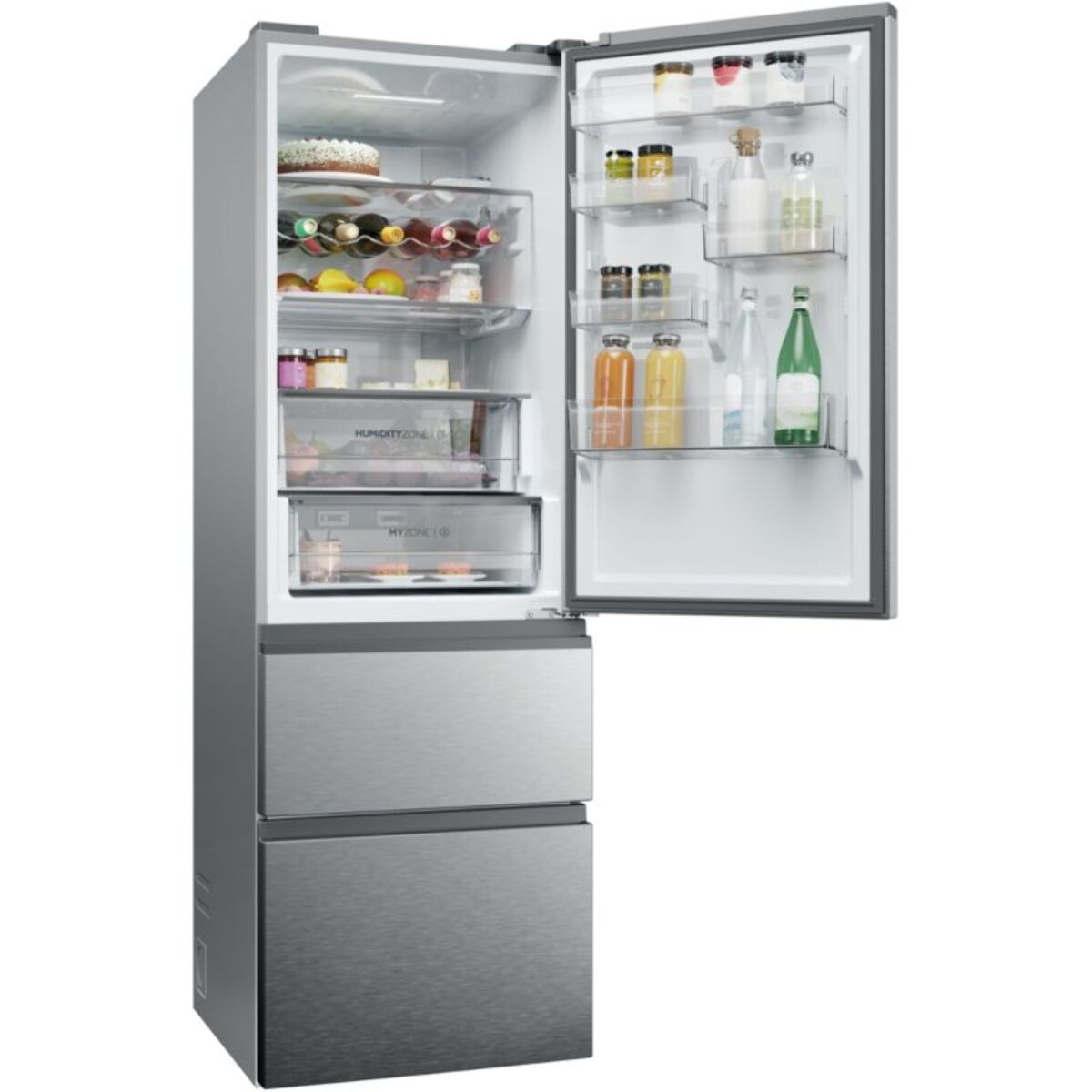 Réfrigérateur combiné HAIER HTW5618CNMG