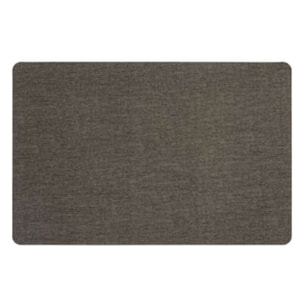 Set de table rectangulaire - Gris Foncé