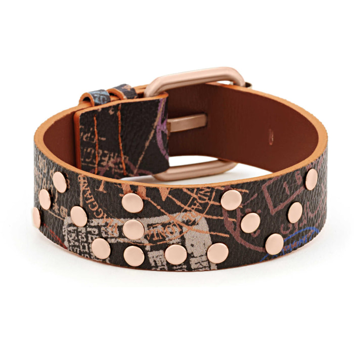 Bracciale ALV By Alviero Martini Pelle Nero