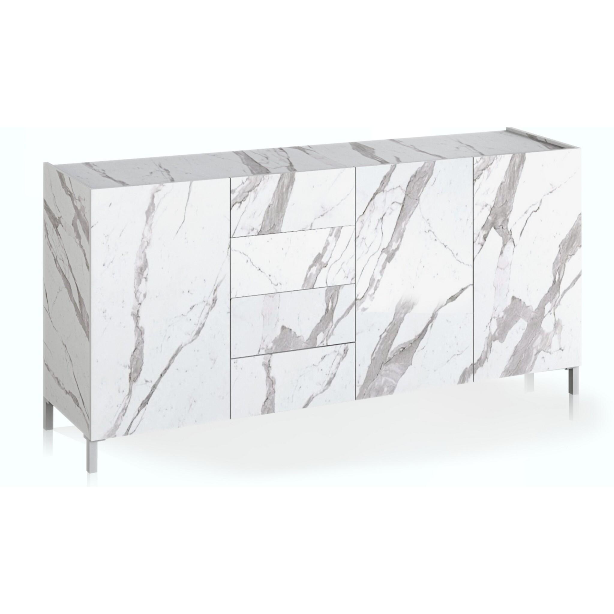 Tomasucci madia grande EDDY WHITE MARBLE