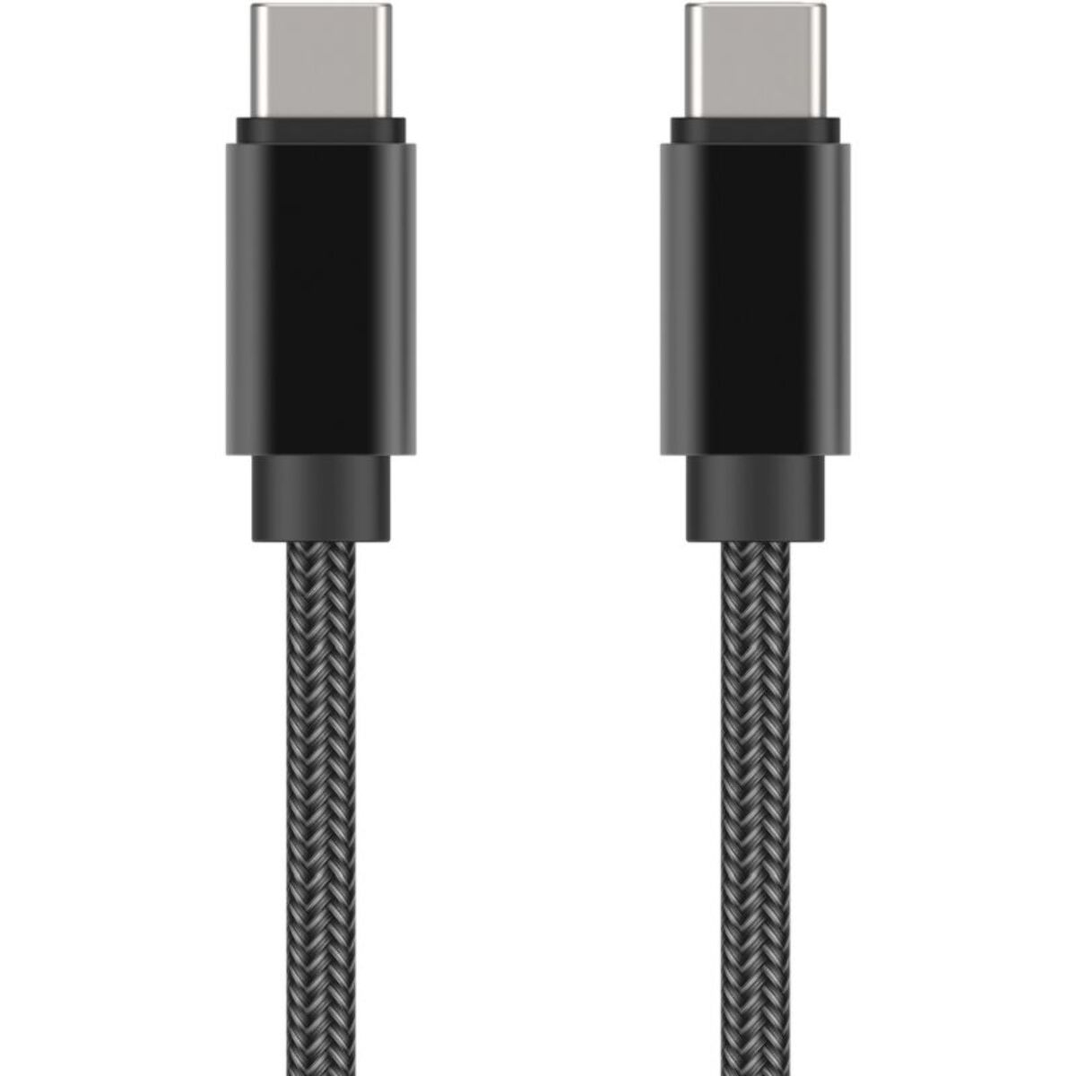 Câble USB C ADEQWAT vers USB-C noir 2m