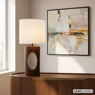 Lampe Suri 53cm Kare Design