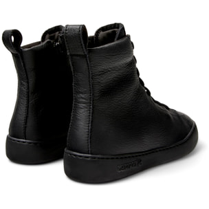 Sneaker-Bootie - CAMPER Peu Touring - Negro - Cuero liso