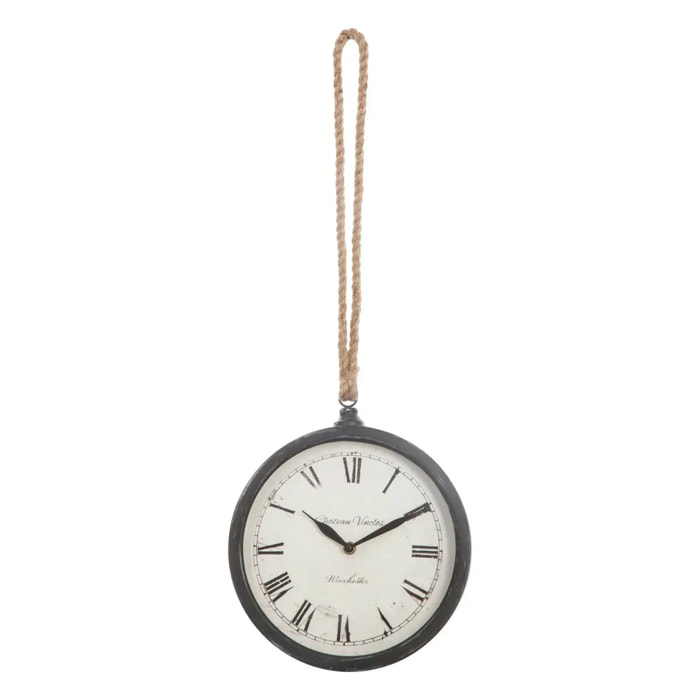 Horloge à suspendre "Corde" D31 cm