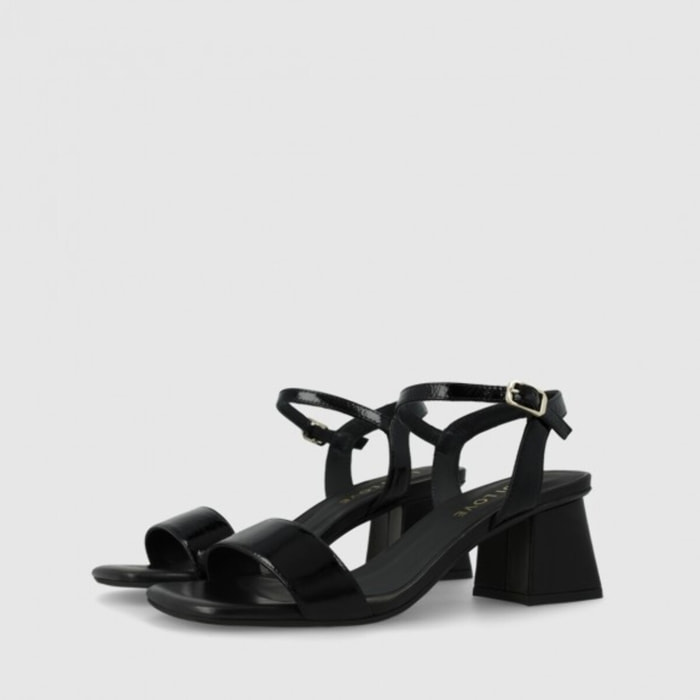 SANDALIAS NEGRAS MIL4376-X