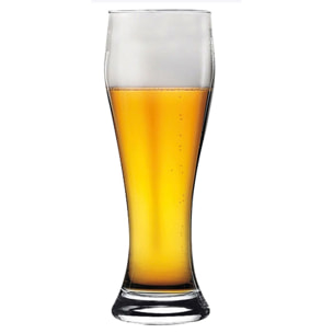 Lot de 6 verres à bière 40cl en verre