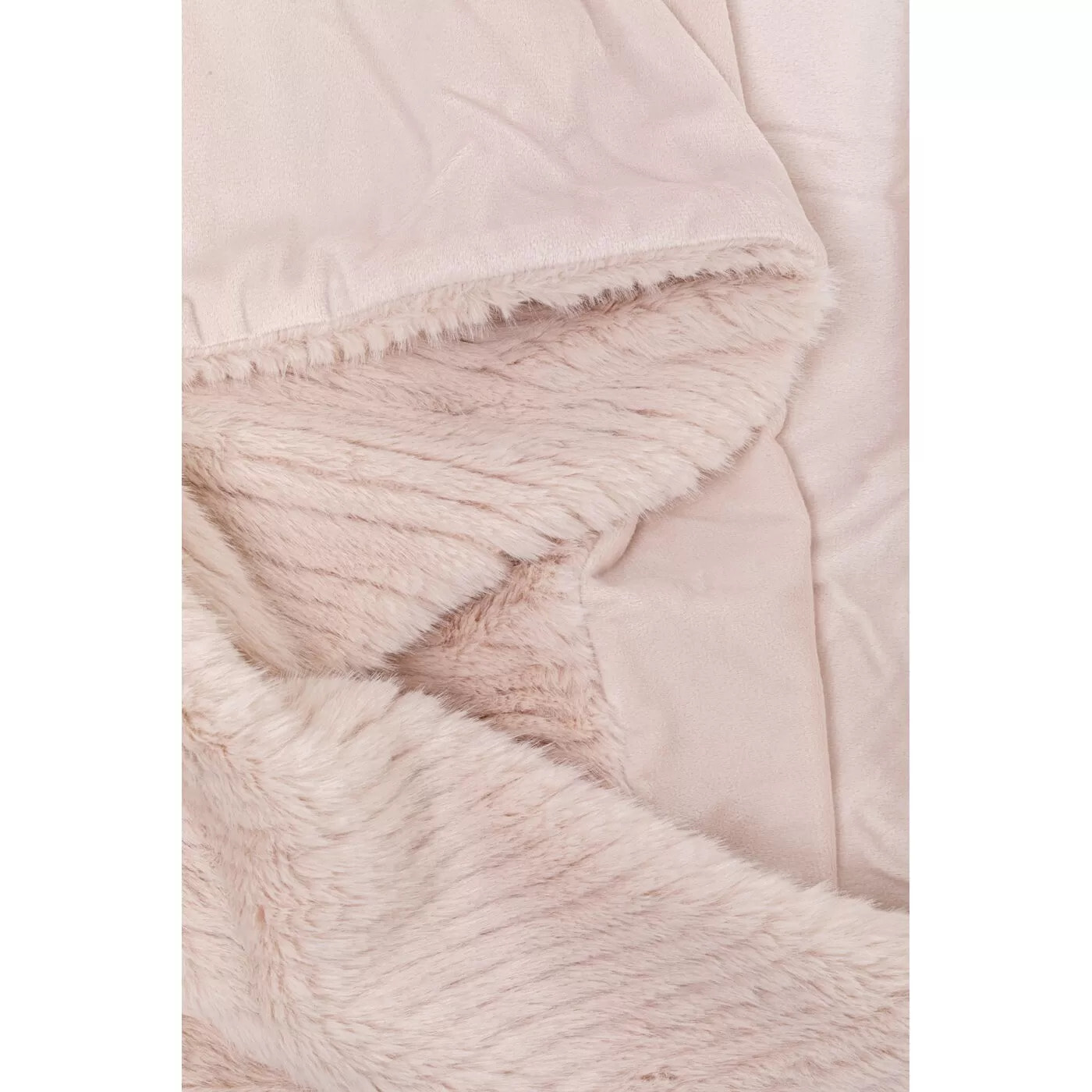 Plaid Mika Light 200x150cm beige rosé Kare Design