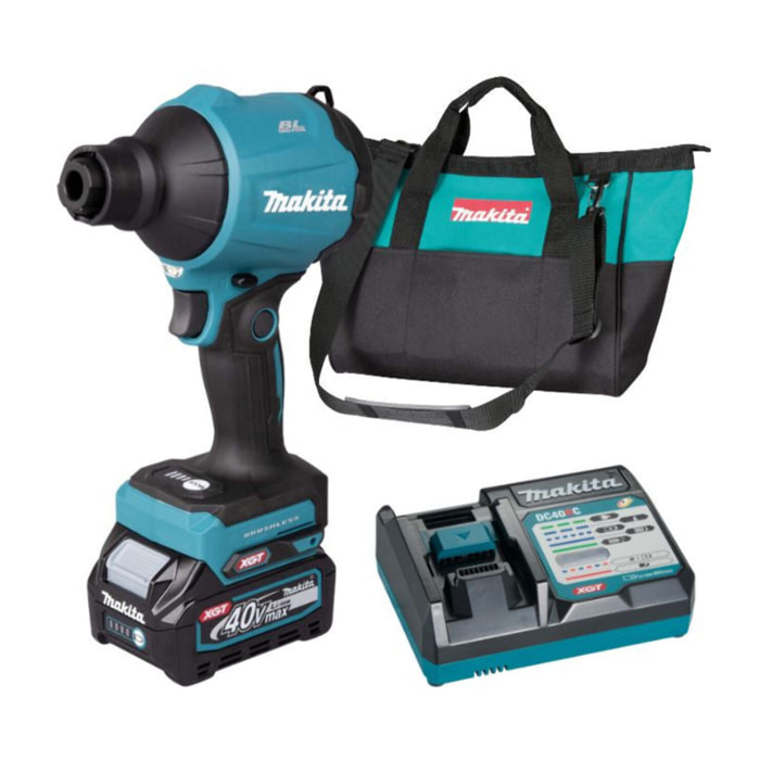 Soplador de polvo sin cable 40V max MAKITA 1 batt.BL4020 - AS001GA101