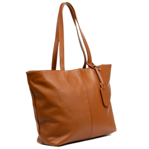 Borsa a tracolla Artogne donna. Vera pelle Dollaro.