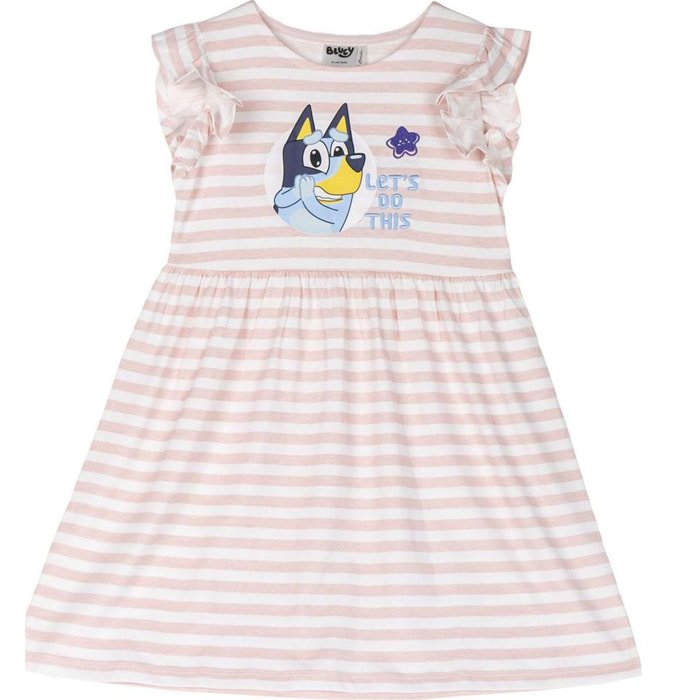 Vestido Single Jersey Bluey