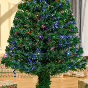 Sapin de Noël artificiel lumineux vert 120 cm