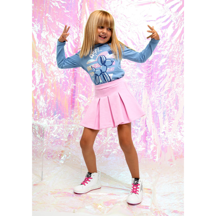 Girl's Pink Unicorn Skirt