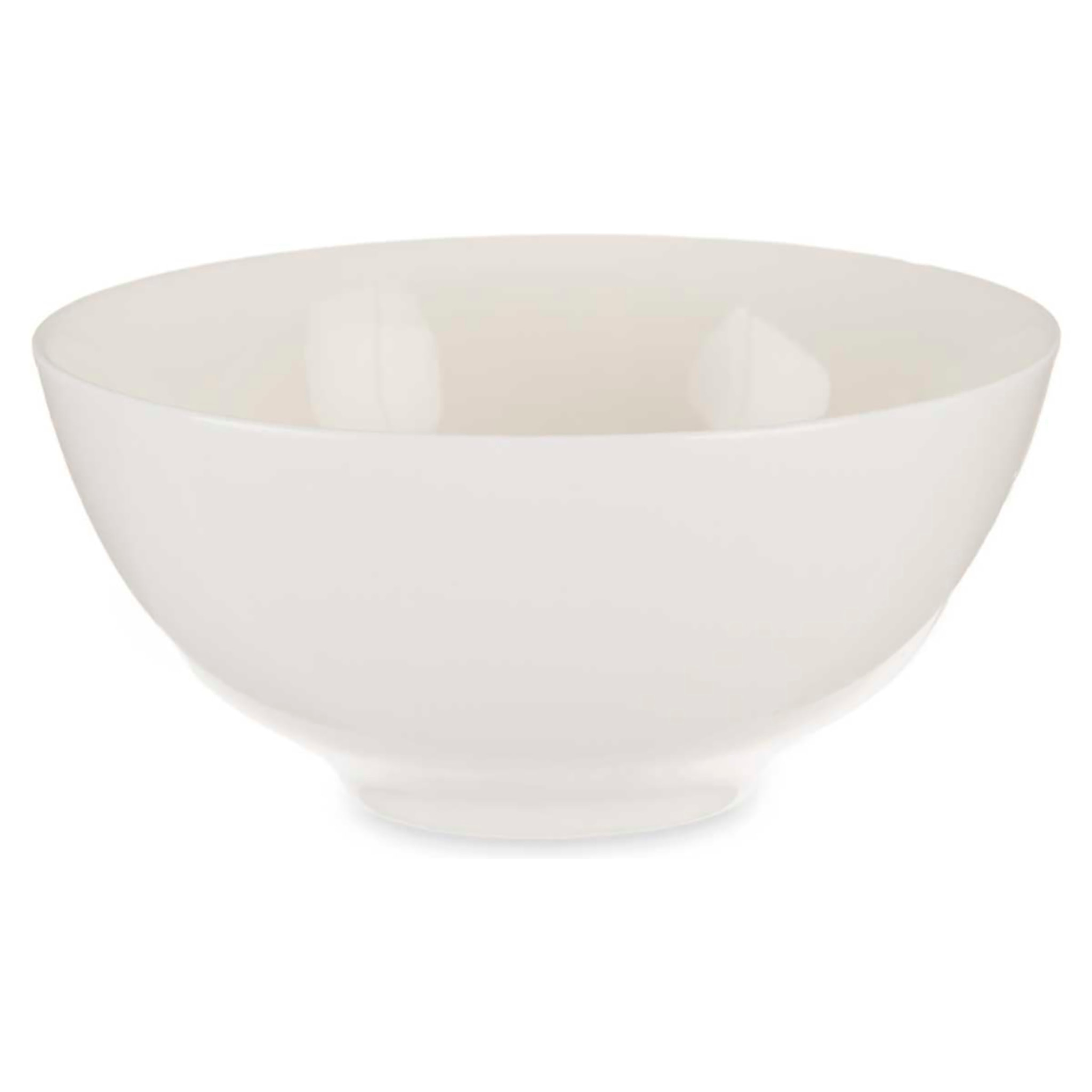 SET 6 BOLI PORCELLANA BIANCA APERITIVO 10CM