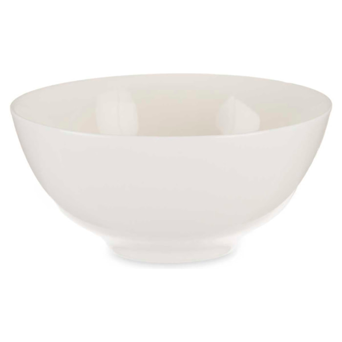 SET 6 BOLI PORCELLANA BIANCA APERITIVO 10CM