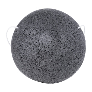 Éponge konjac avec charbon