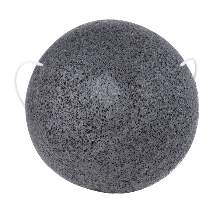 Éponge konjac avec charbon
