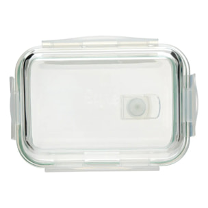 3 grandes boîtes rectangulaire de conservation "Clipeat" verre