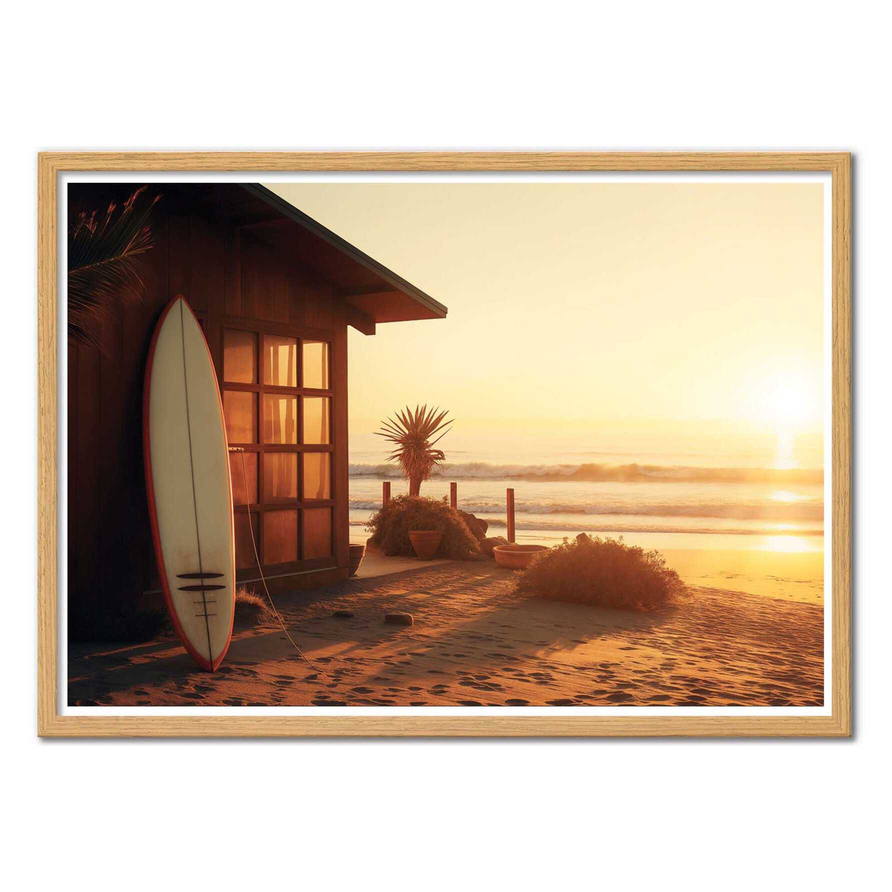 Affiche - California Pacific Sunset - Philippe Hugonnard