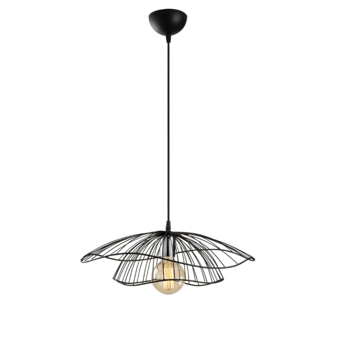 Suspension filaire noire TEO