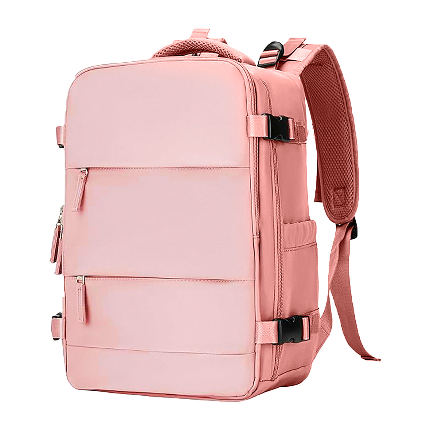 Zaino da cabina per viaggi di grande capacità con multicompartimento (calzature, abbigliamento, laptop).