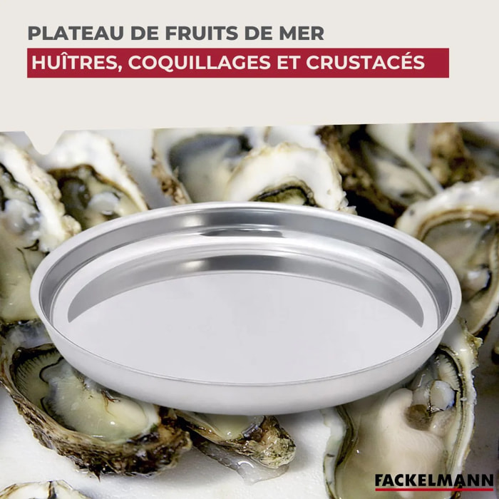 Plateau pour fruits de mer 35 cm Fackelmann Spécialités Culinaires