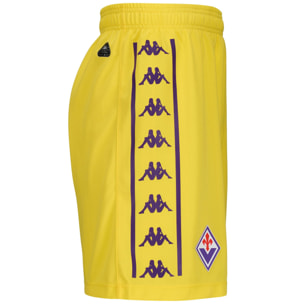 Kappa - Pantaloni Corti Bambino Giallo - Kombat Ryder Fiorentina