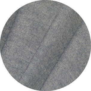 Copriletto copritutto tinto in filo tinta unita blu 100% cotone riciclato