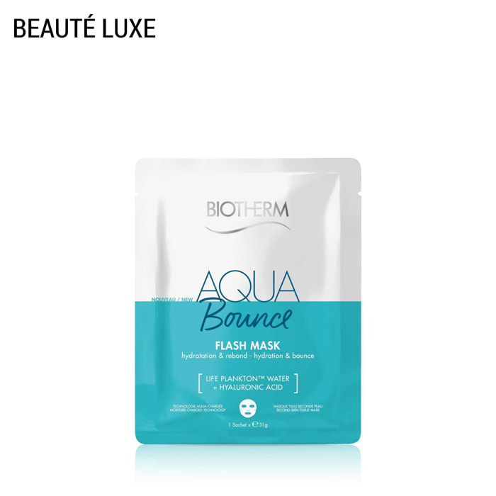 Aqua Bounce - Masque Tissu - Hydratation Flash & Rebond Instantané 31g