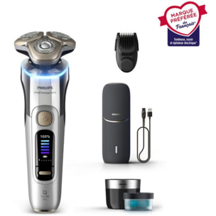 Rasoir Rech PHILIPS XP9404/46 Serie i9000 prestige ultra 100 % étanche avec Skin IQ et boitier de recharge UV