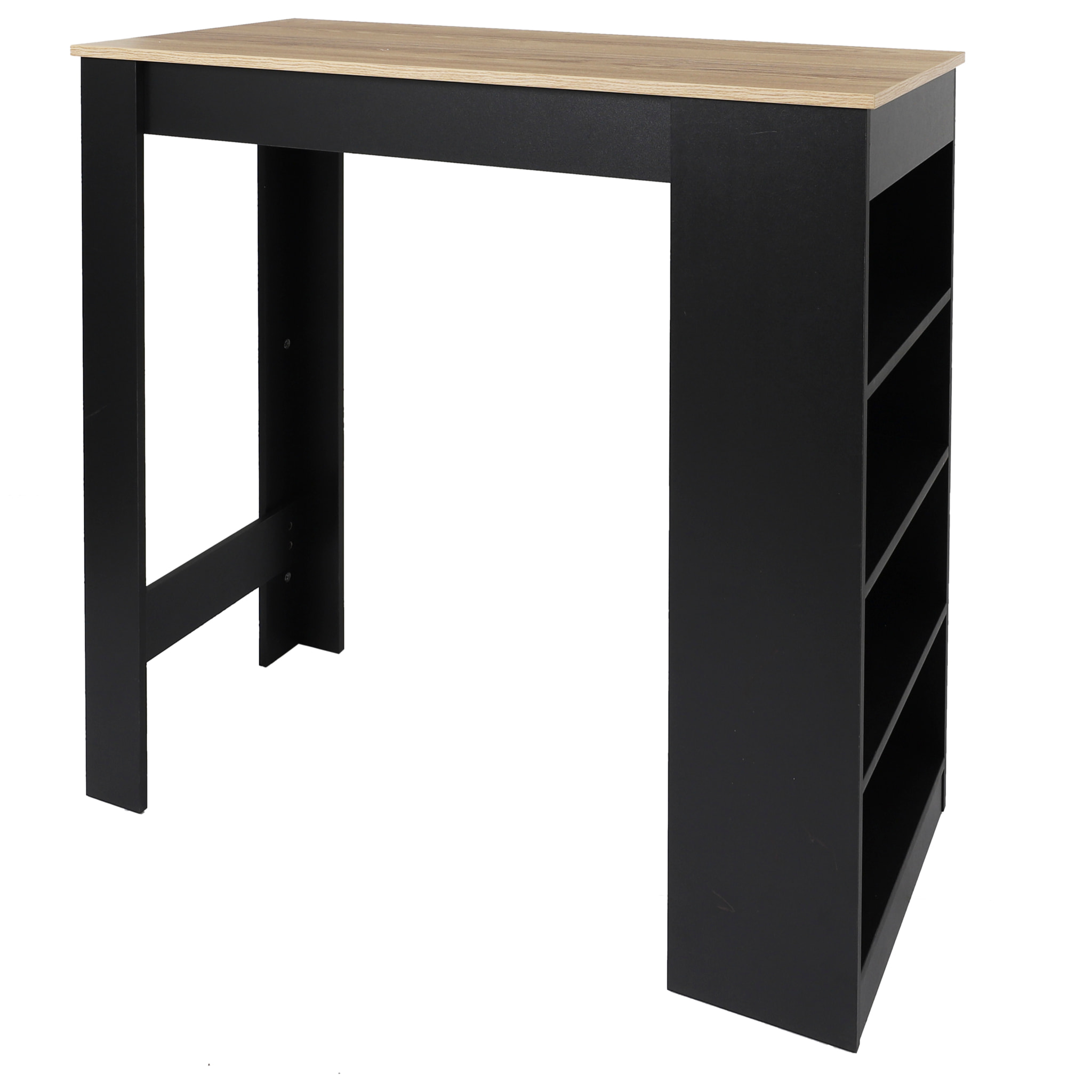 Table De Bar Mange Debout Avec Etageres Cheers
