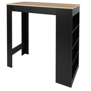 Table De Bar Mange Debout Avec Etageres Cheers