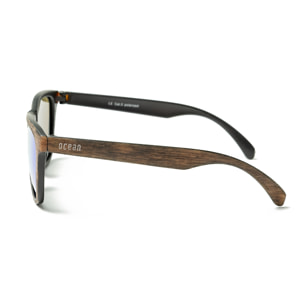 Gafas de sol OCEAN SEA - Color madera de mar y / Polarizada revo azul