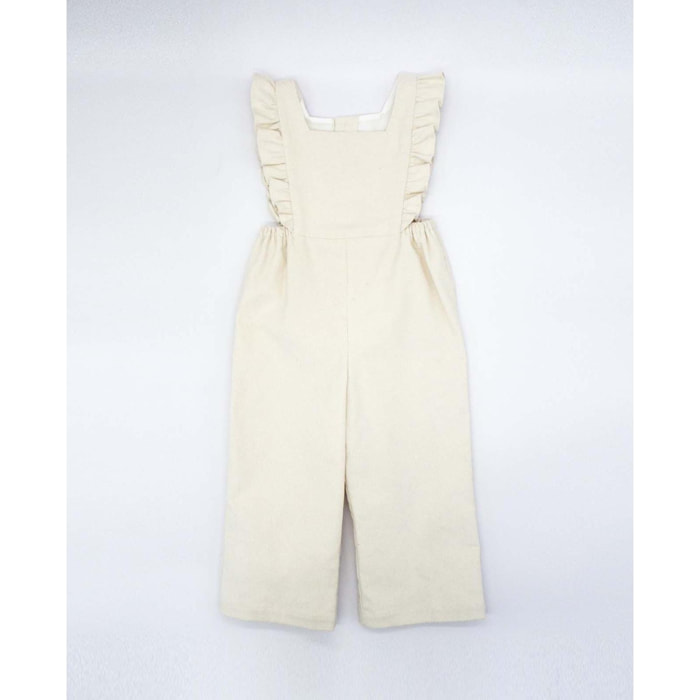 Peto con volantes blancos