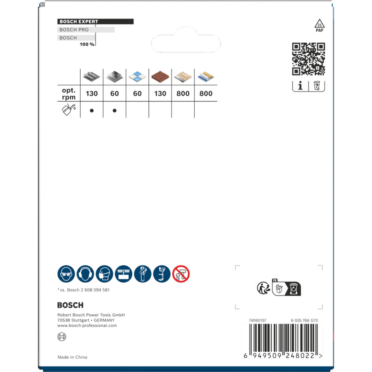 Scie trépan EXPERT Multi Material PC Plus -Ø127 mm - BOSCH - 2608901904