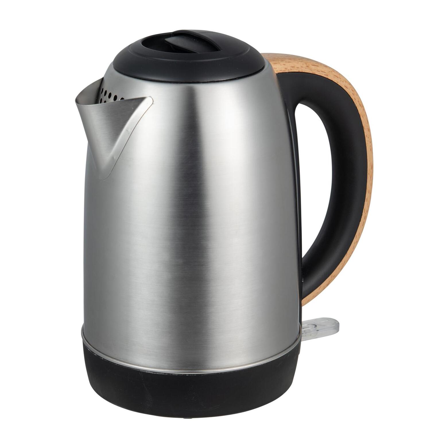 Hervidor Eléctrico de 1,7L 2200W en acero inoxidable