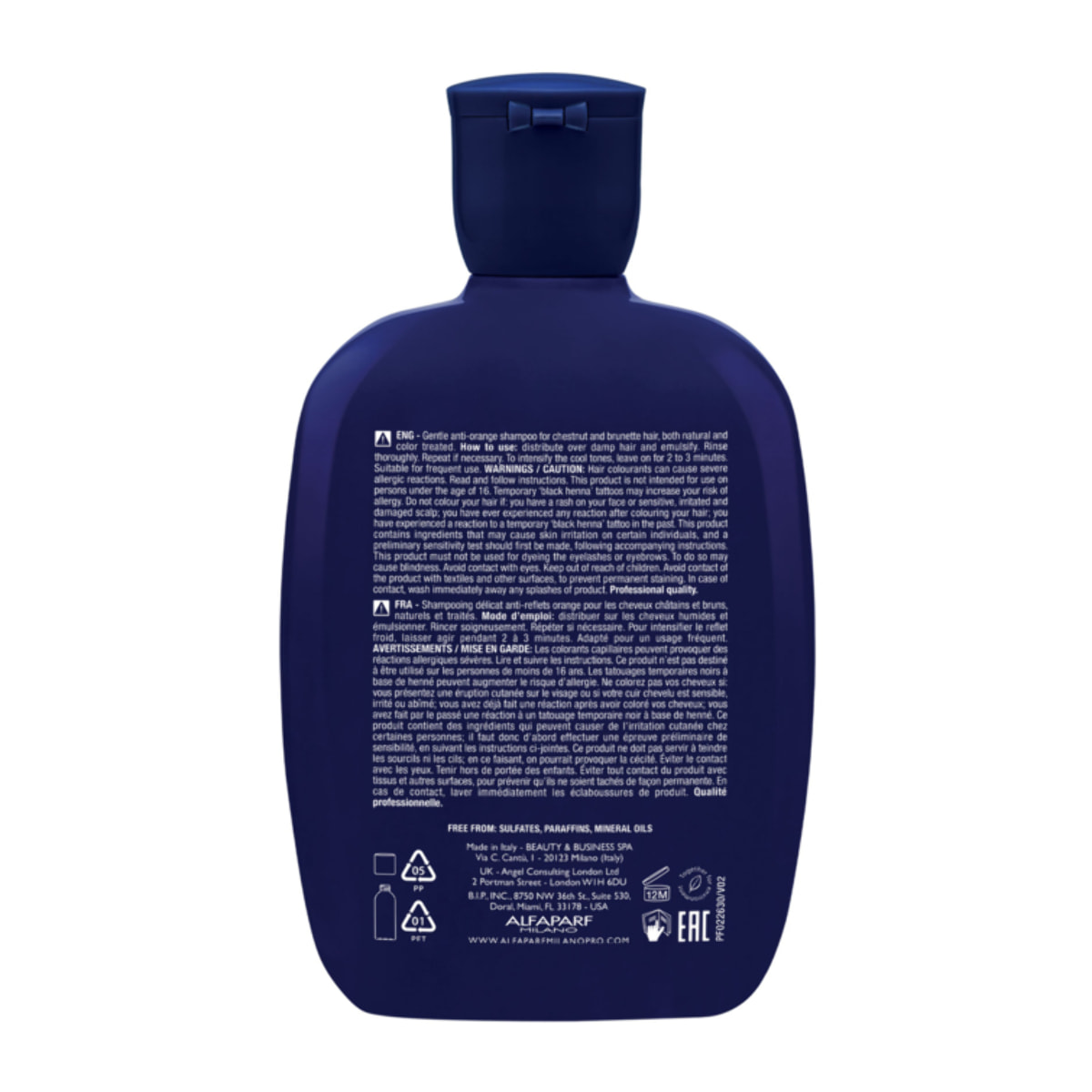 ALFAPARF MILANO Semi Di Lino Anti-Orange Low Shampoo 250ml
